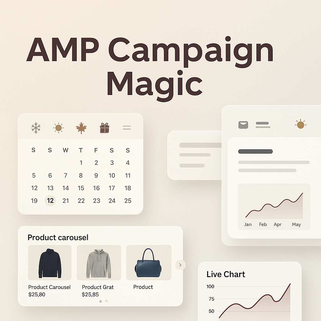 Transforming Seasonal Campaigns with AMP Emails: How to Craft Timely and Interactive Promotions That Captivate and Convert